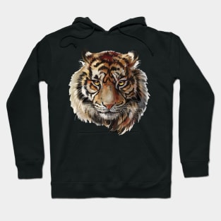 Wildlife head tiger Hoodie